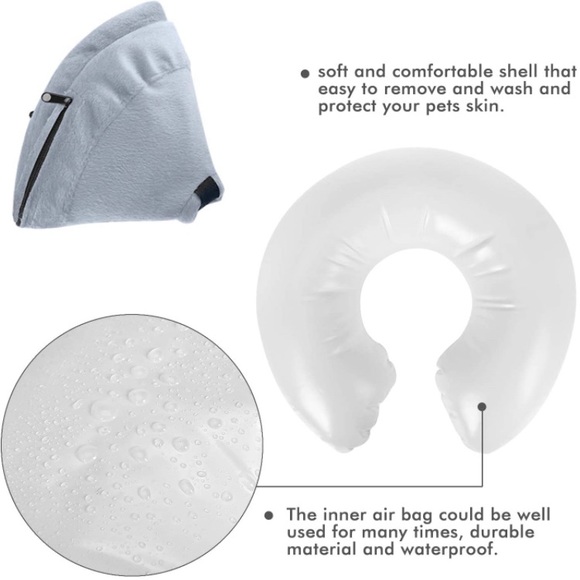 NWT Inflatable Protective Collar - Picture 4 of 10